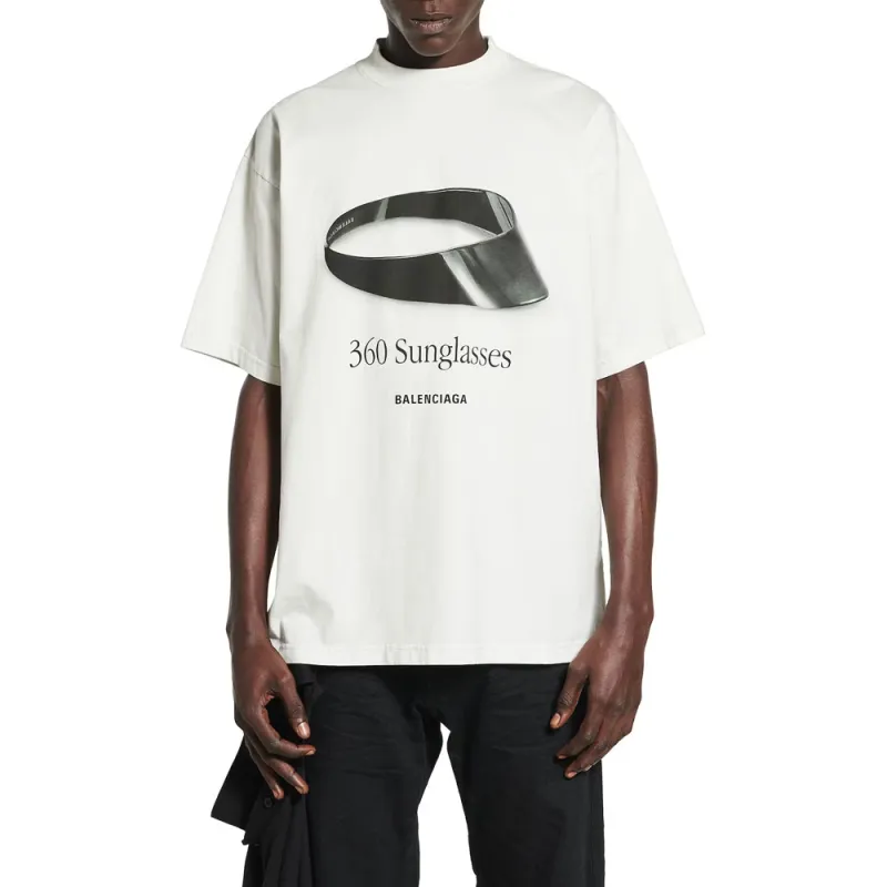 Balenciaga 360 Sunglasses Medium Fit T Shirt-2