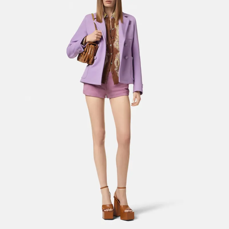 VERSACE Poppies Foulard Shirt-3