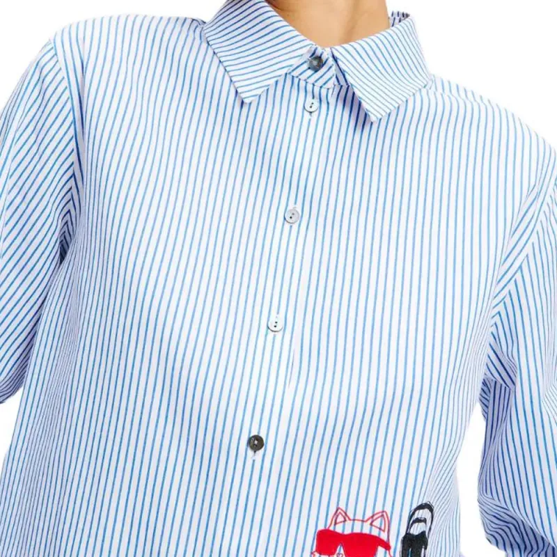 Karl Lagerfeld Ikon Duo Print Shirt-5