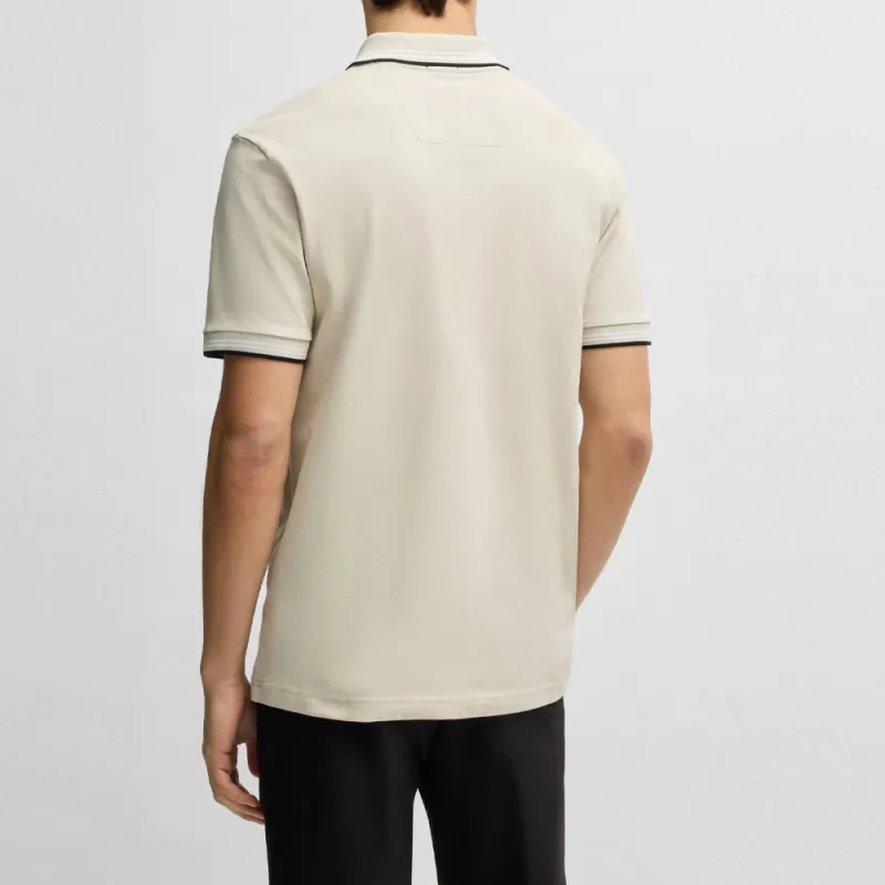 HUGO BOSS Polo Shirt Men's Light Beige-2