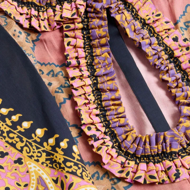 Valentino Mussola Midi Dress-9