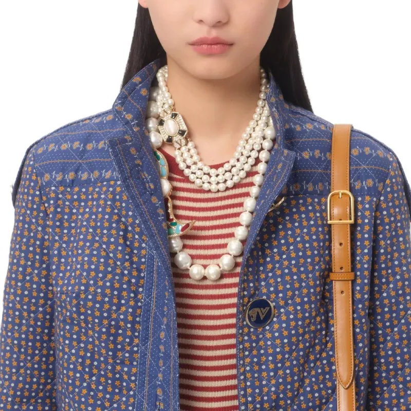 Valentino Striped Crewneck Knitted T Shirt-7