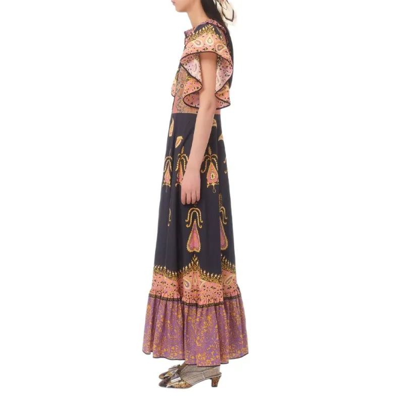 Valentino Mussola Midi Dress-5