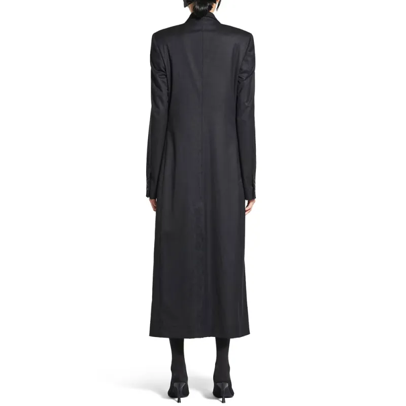 Balenciaga Coats Slim Fit Women's Black-2