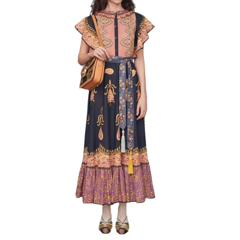 Valentino Mussola Midi Dress-1