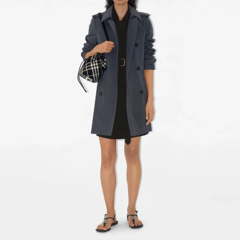 Burberry SS25 Trench Coat Women's Gray-2