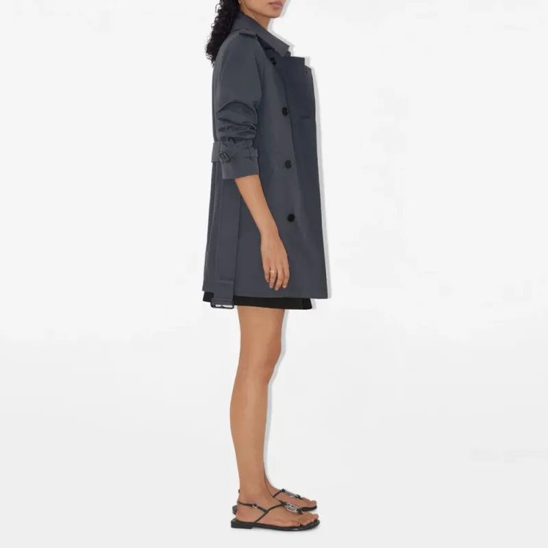 Burberry SS25 Trench Coat Women's Gray-4
