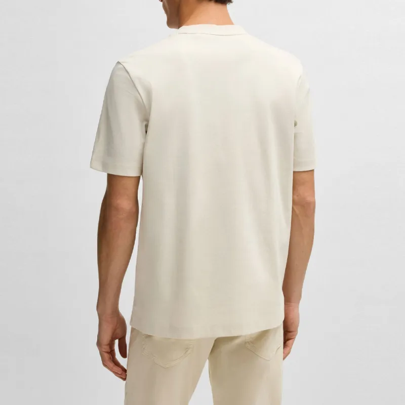 HUGO BOSS Double Monogram Patch Crewneck T-Shirt-3