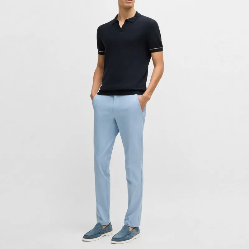 HUGO BOSS V neck Polo Shirt-3