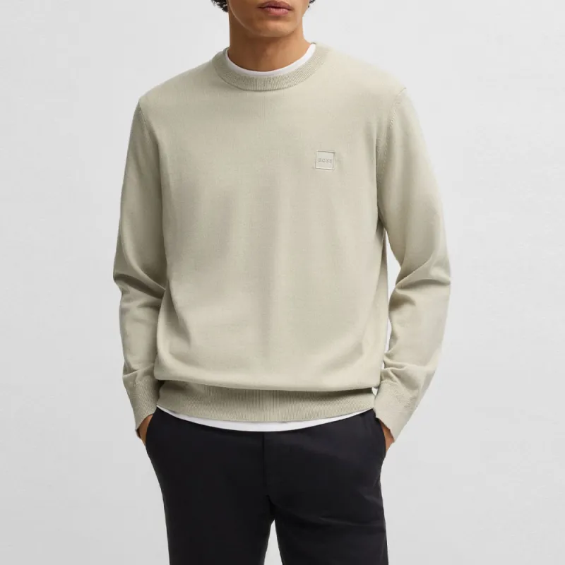 HUGO BOSS Knitwear Men's Light Beige-1