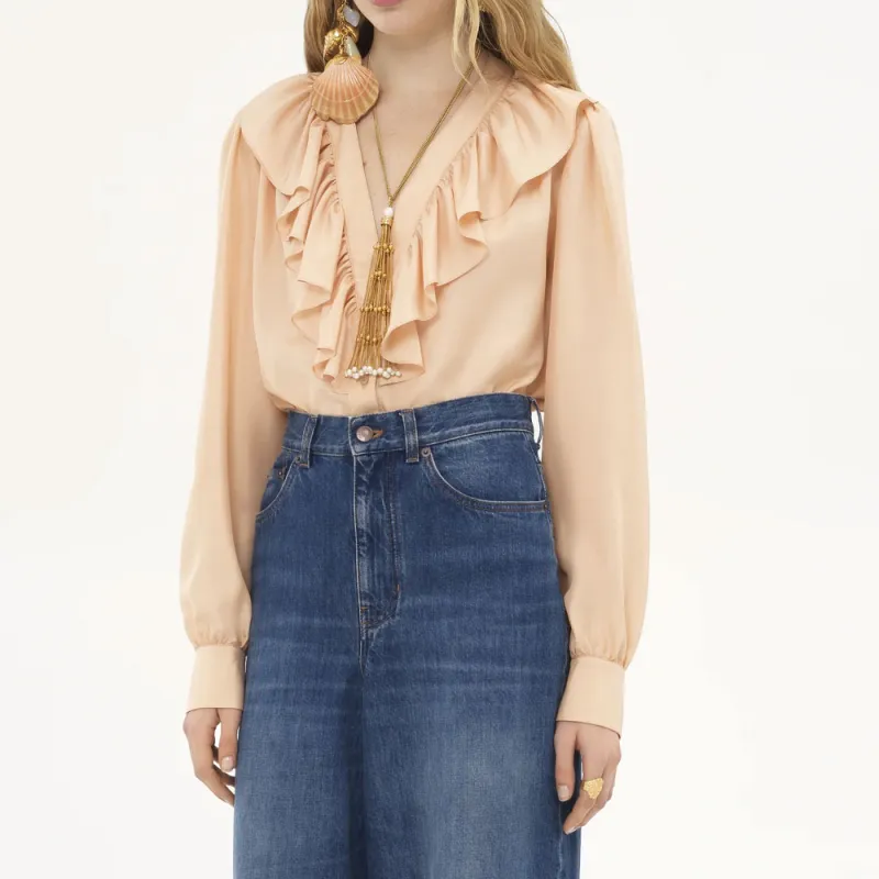 Chloé Satin Shirt-2
