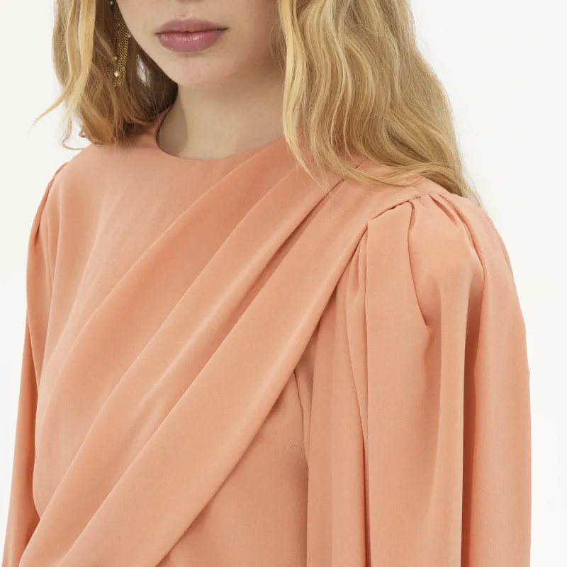 Chloé Draped detail Blouse-4