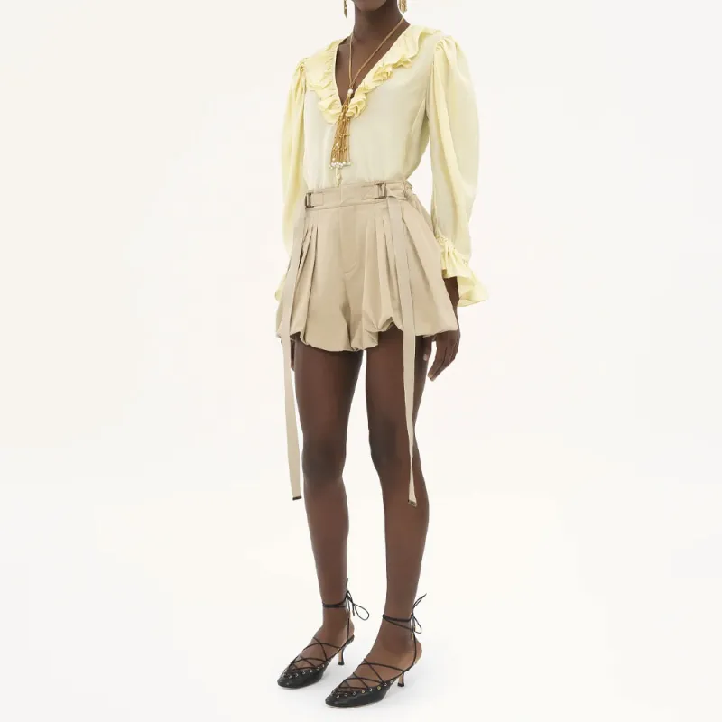 Chloé Ruffled Silk Blouse-1