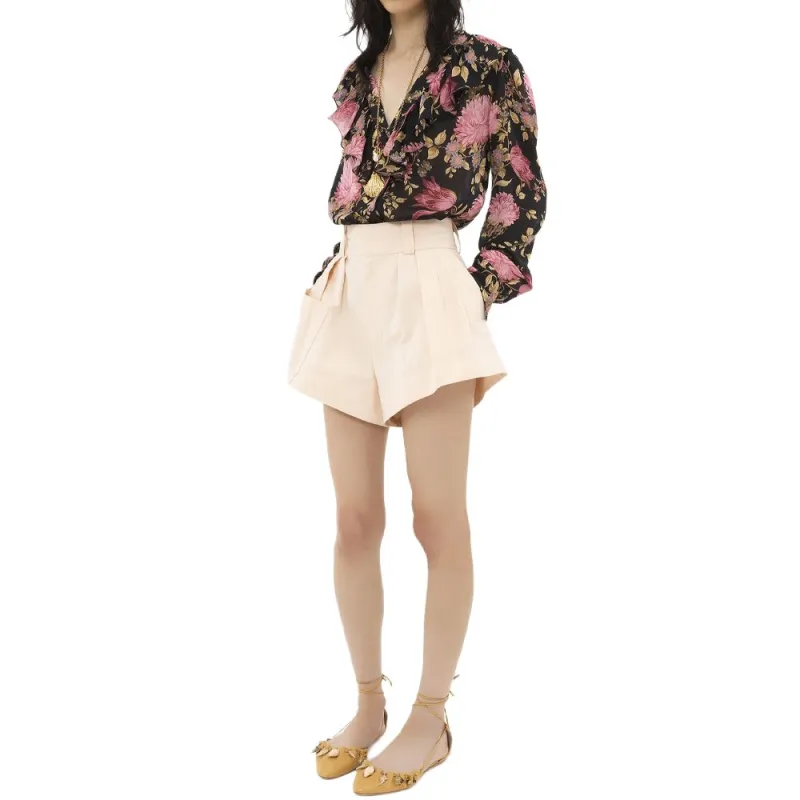 Chloe Casual Shorts Women's Beige-3