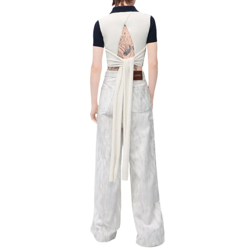 LOEWE Knot detail Polo Top-2
