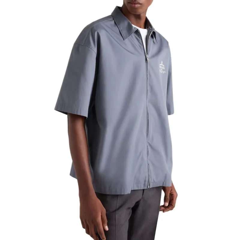 PRADA Logo print Shirt-3