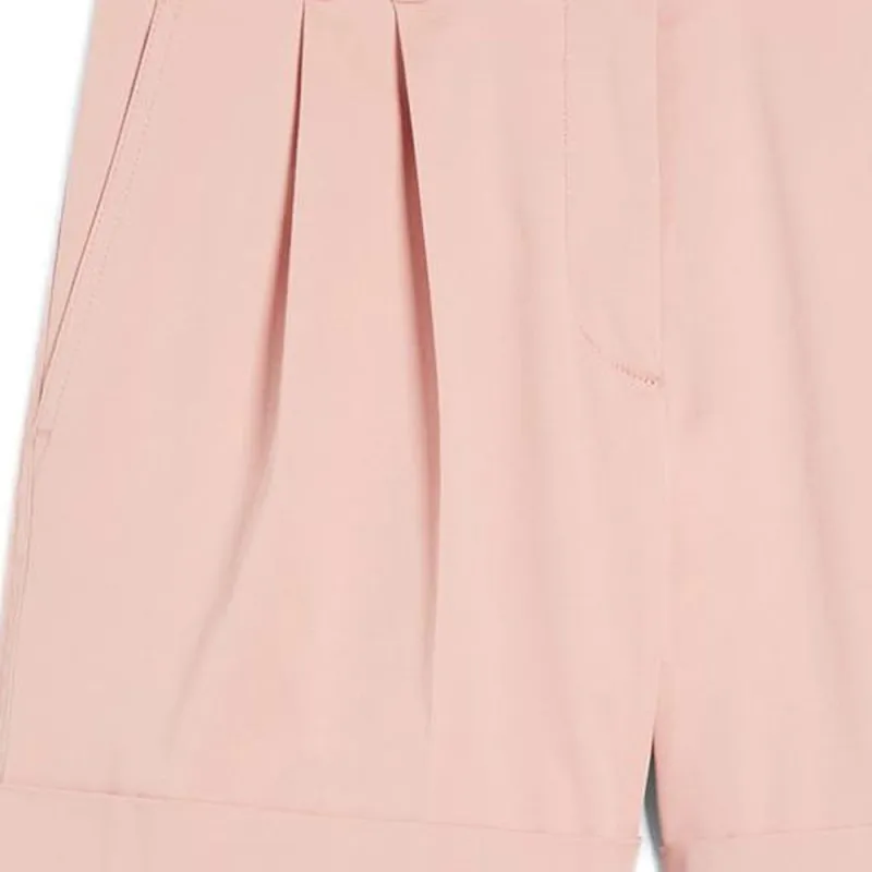 MaxMara Studio Casual Shorts Women's Pink-4