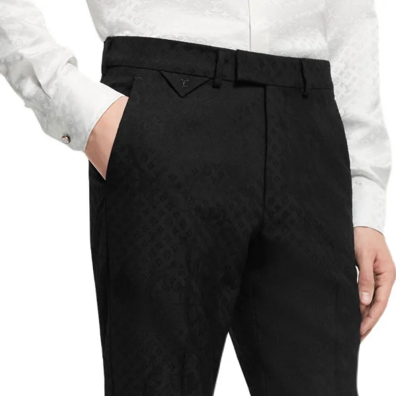 LOUIS VUITTON Pont SS25 Casual Pants Men's Black-5