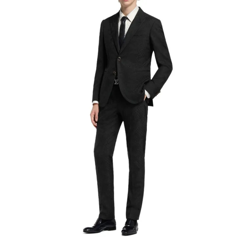 LOUIS VUITTON Pont SS25 Casual Pants Men's Black-1