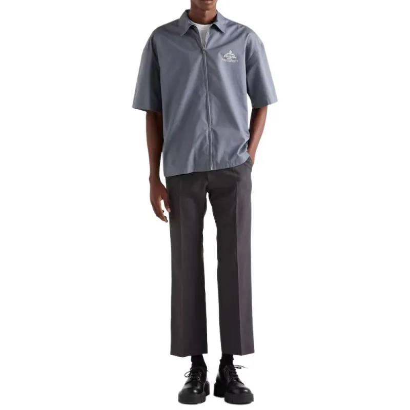 PRADA Logo print Shirt-1