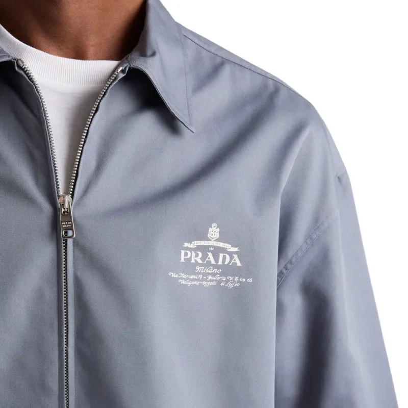 PRADA Logo print Shirt-4