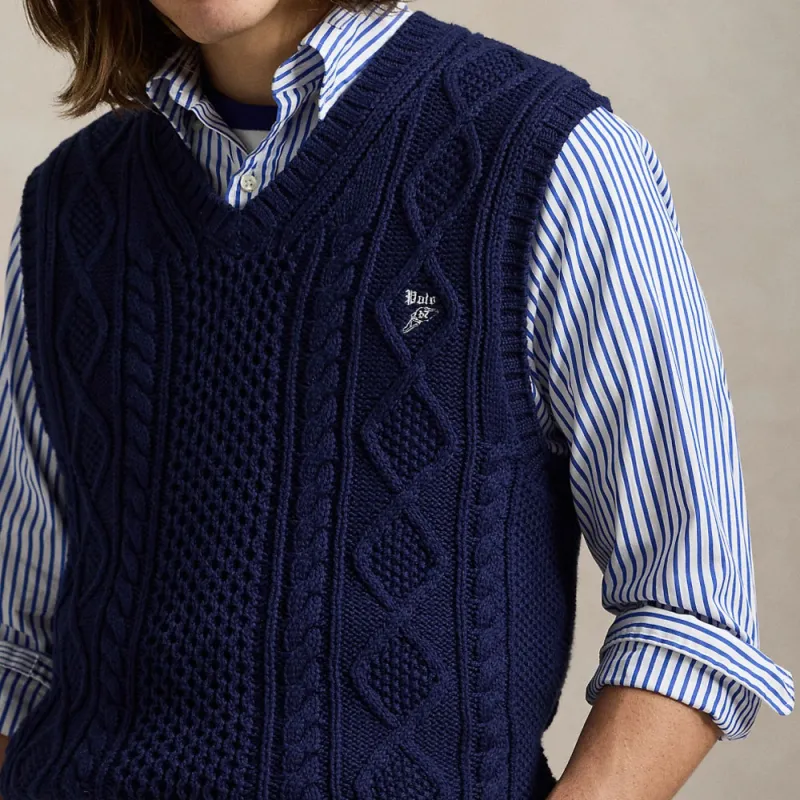 Polo Ralph Lauren Cable knit Vest-4