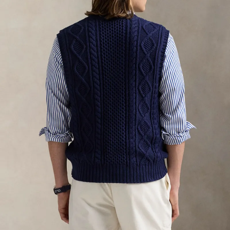 Polo Ralph Lauren Cable knit Vest-3