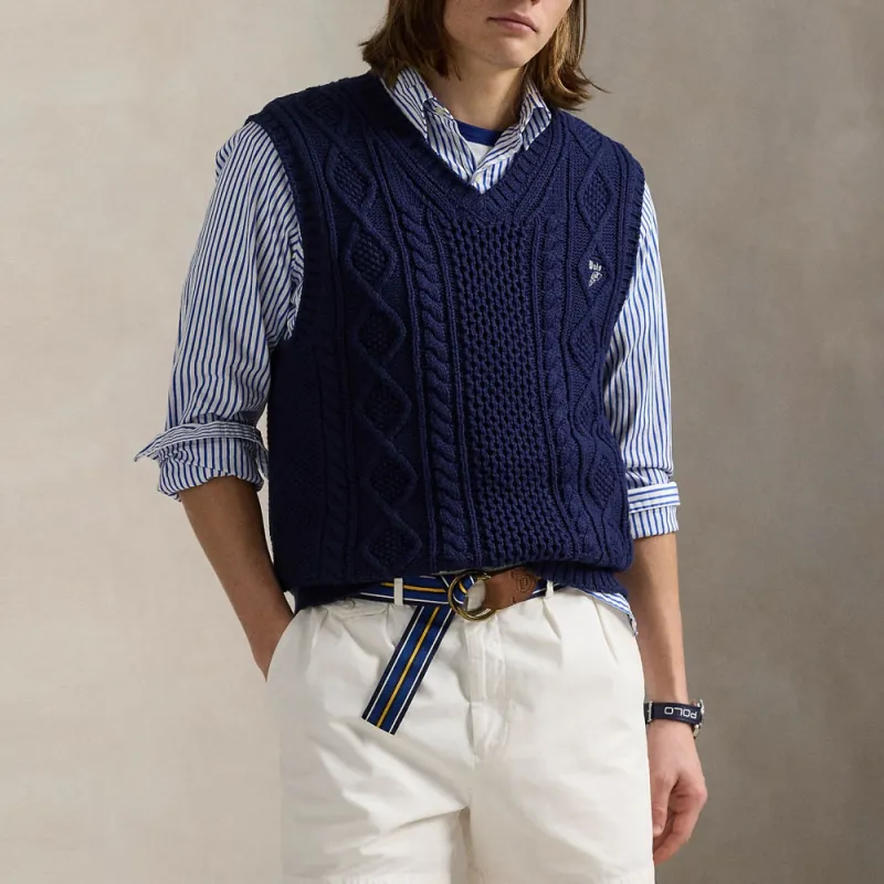 Polo Ralph Lauren Cable knit Vest-2