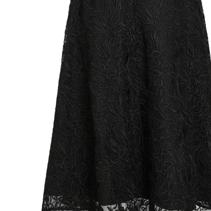 KARL LAGERFELD / Karl Lagerfeld Jeans Floral embroidered Skirt-5