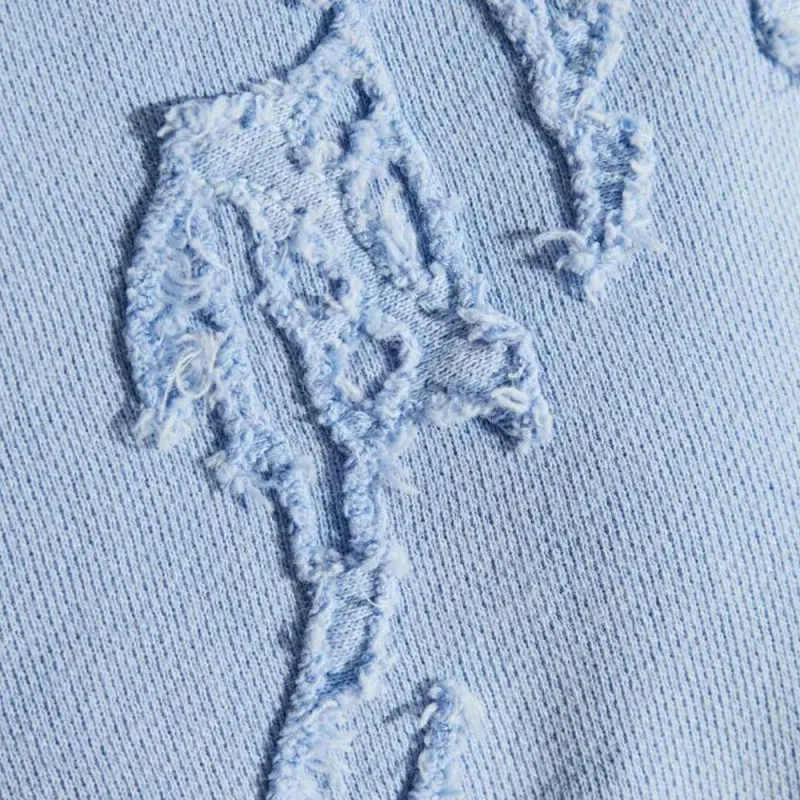 R13 SS25 Sweatshirt Women's Light Blue-4