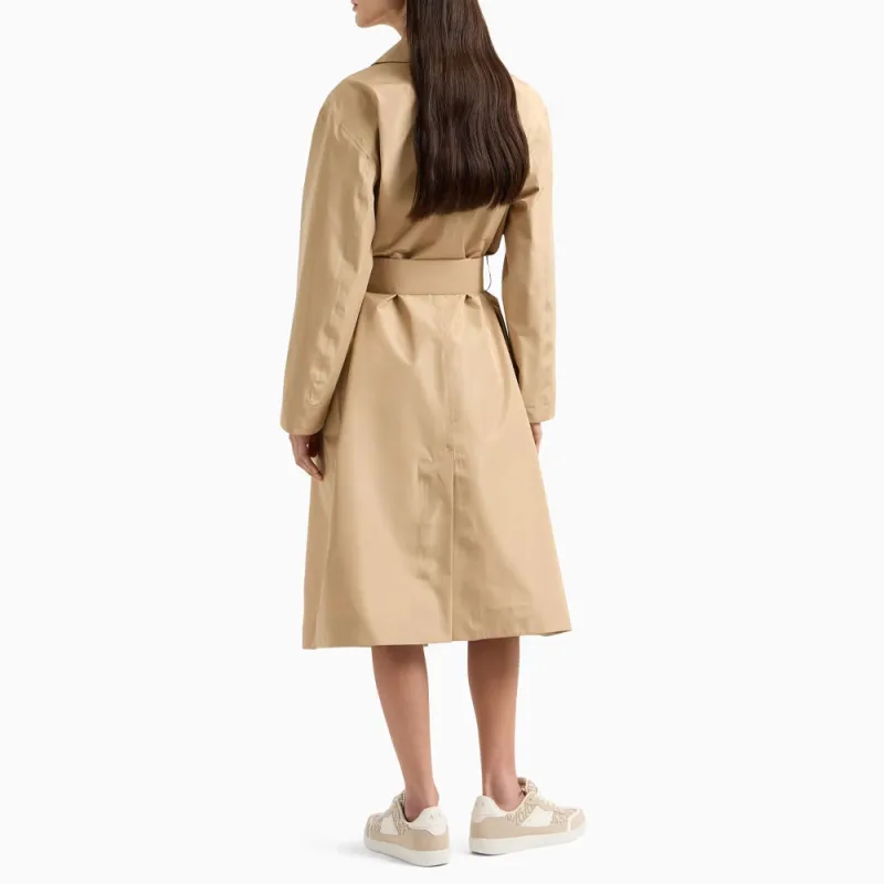 ARMANI EXCHANGEAE Trench Coat Women's Camel-2
