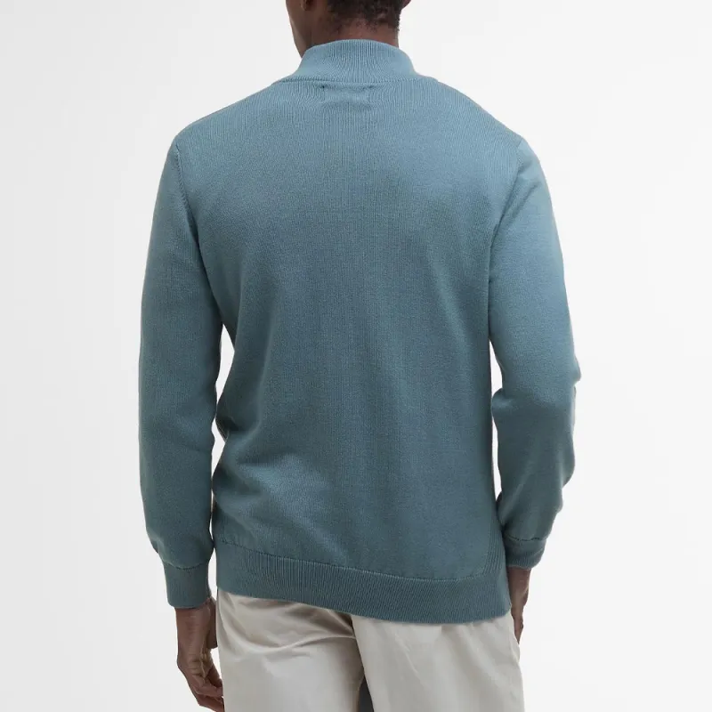 BARBOUR Knitwear Men's Vintage Blue Green-3