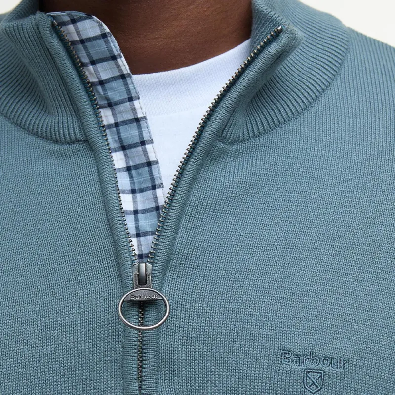 BARBOUR Knitwear Men's Vintage Blue Green-5
