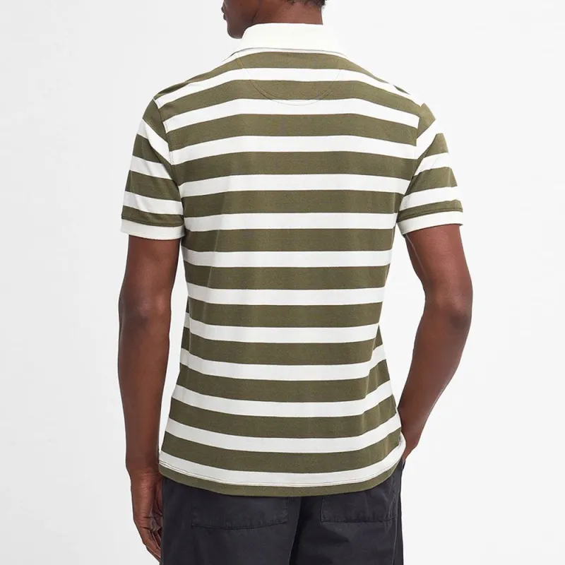 BARBOUR Polo Shirts Men Green-3