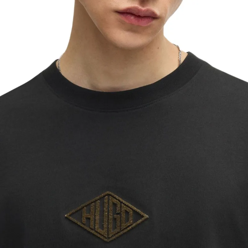 HUGO BOSS T Shirts Men Black-4