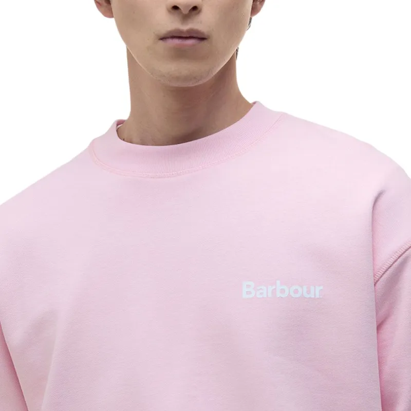 BARBOUR SS25 Sweatshirt Men's Pink-3