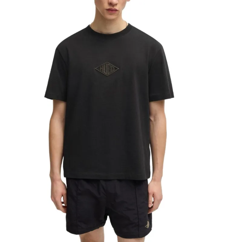 HUGO BOSS T Shirts Men Black-2