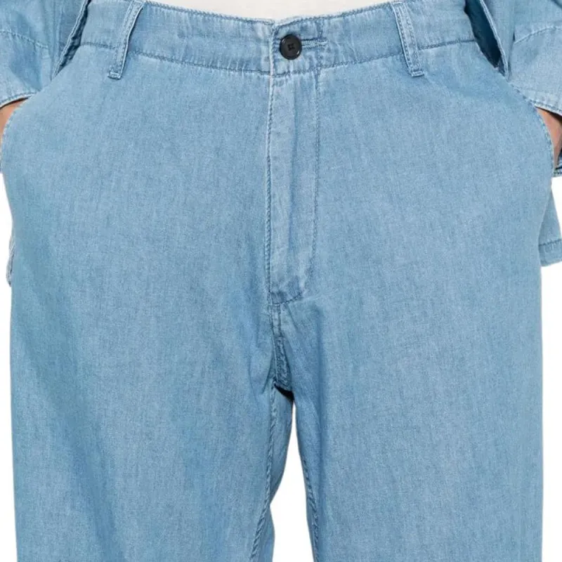 EMPORIO ARMANI Straight leg Trousers-4