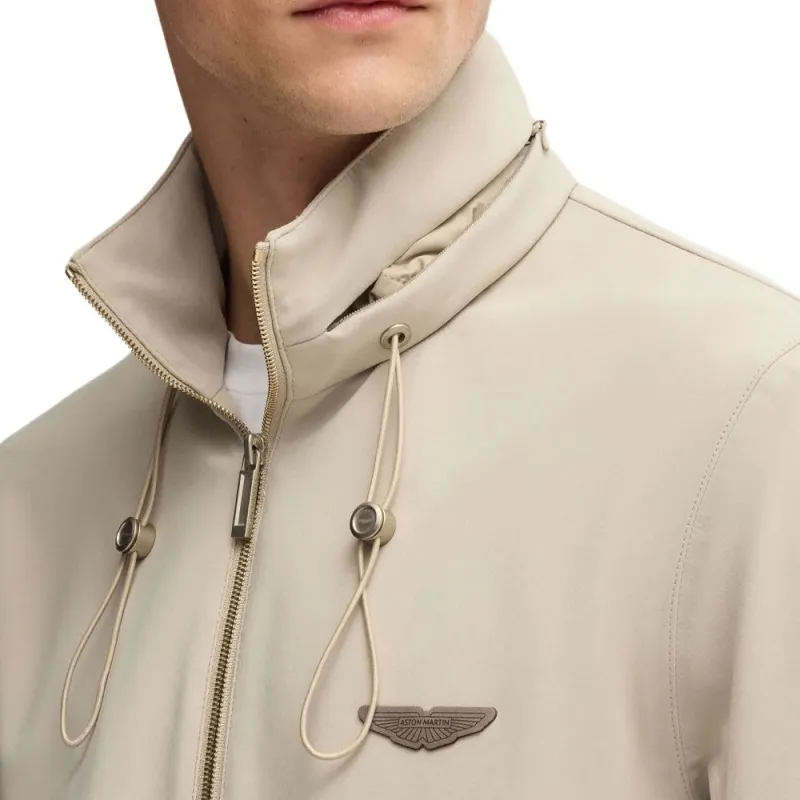 HUGO BOSS X Aston Martin Logo appliqué Bomber Jacket-5