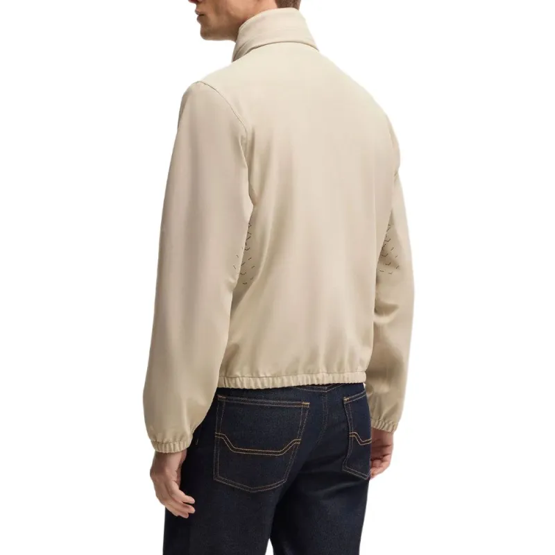 HUGO BOSS X Aston Martin Logo appliqué Bomber Jacket-3