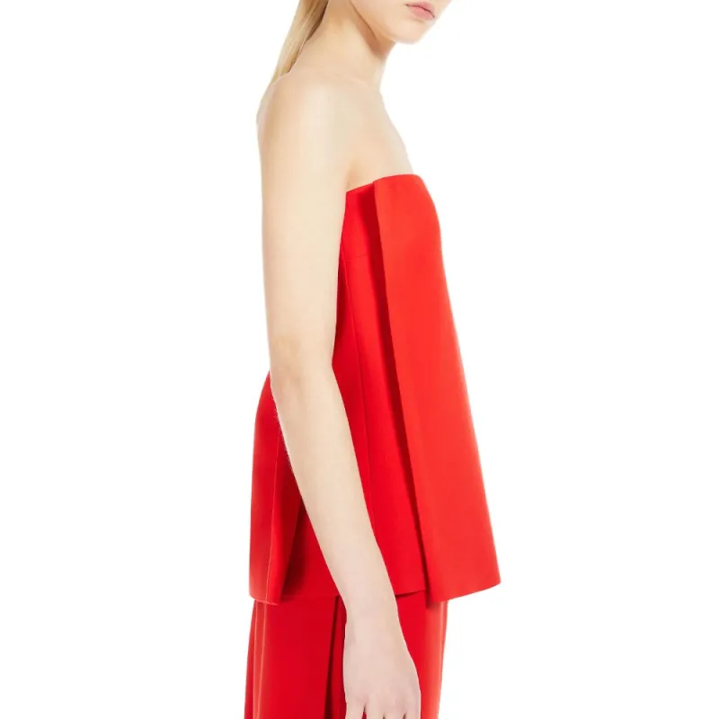 SportMa Strapless Top Women's Red-3