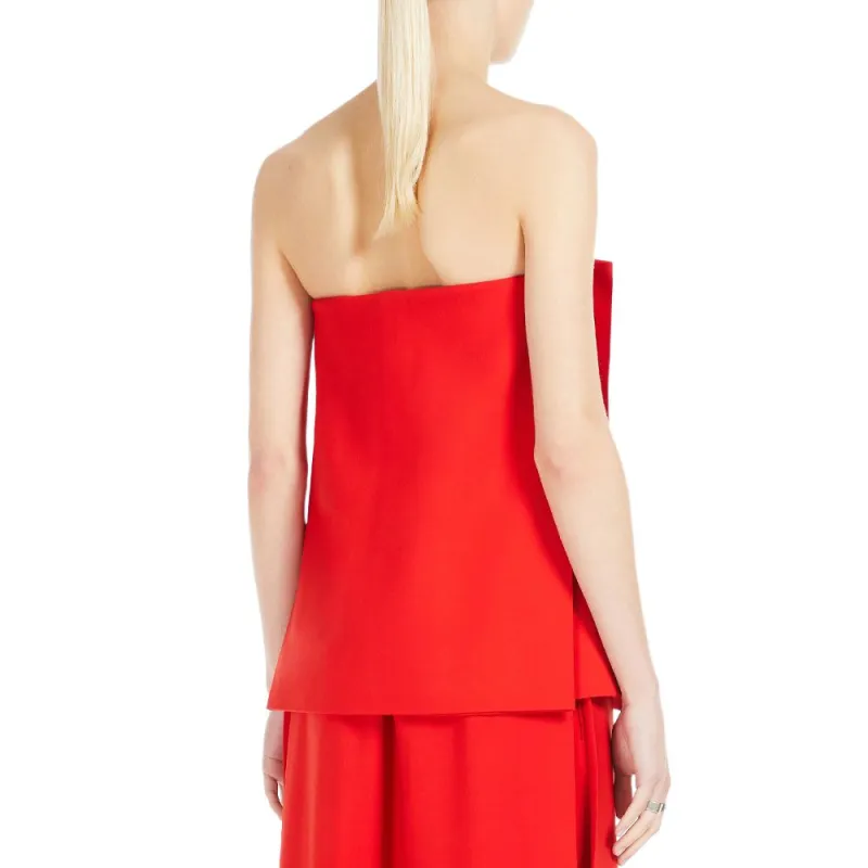 SportMa Strapless Top Women's Red-2