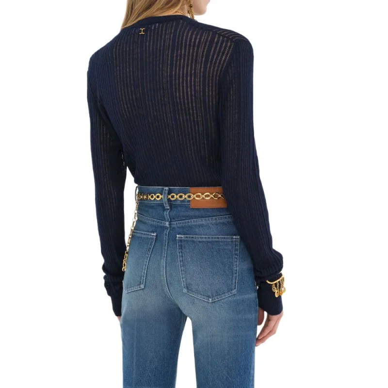 Chloé Fitted Knit Cardigan-3