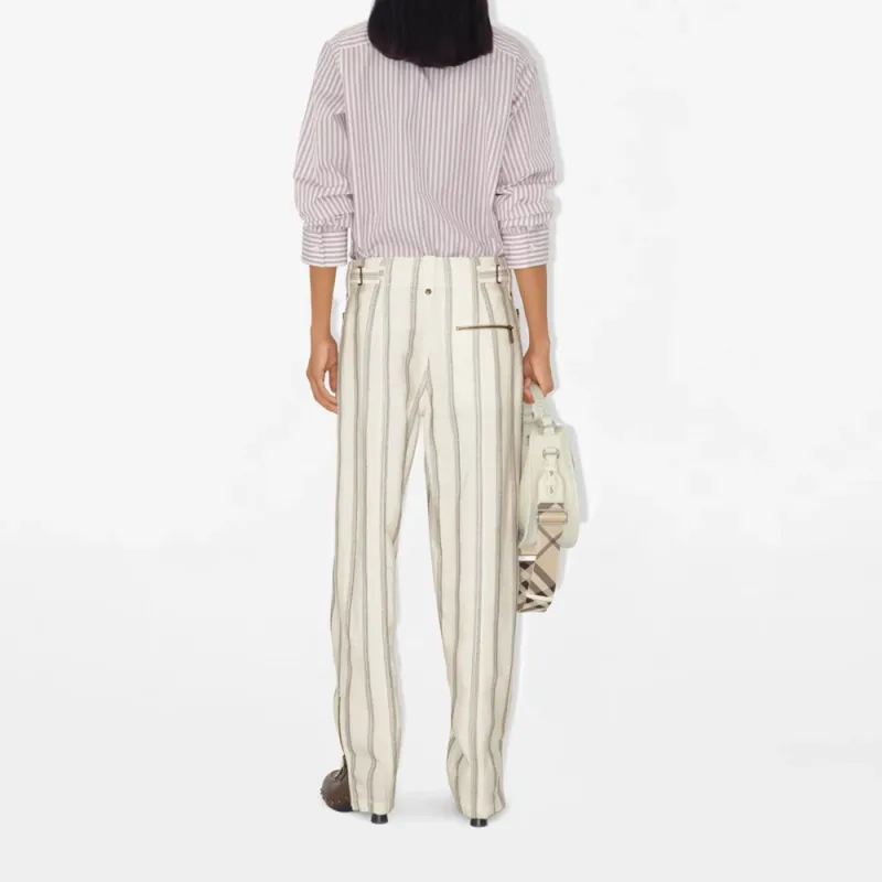 Burberry SS25 Casual Pants Women's White-2