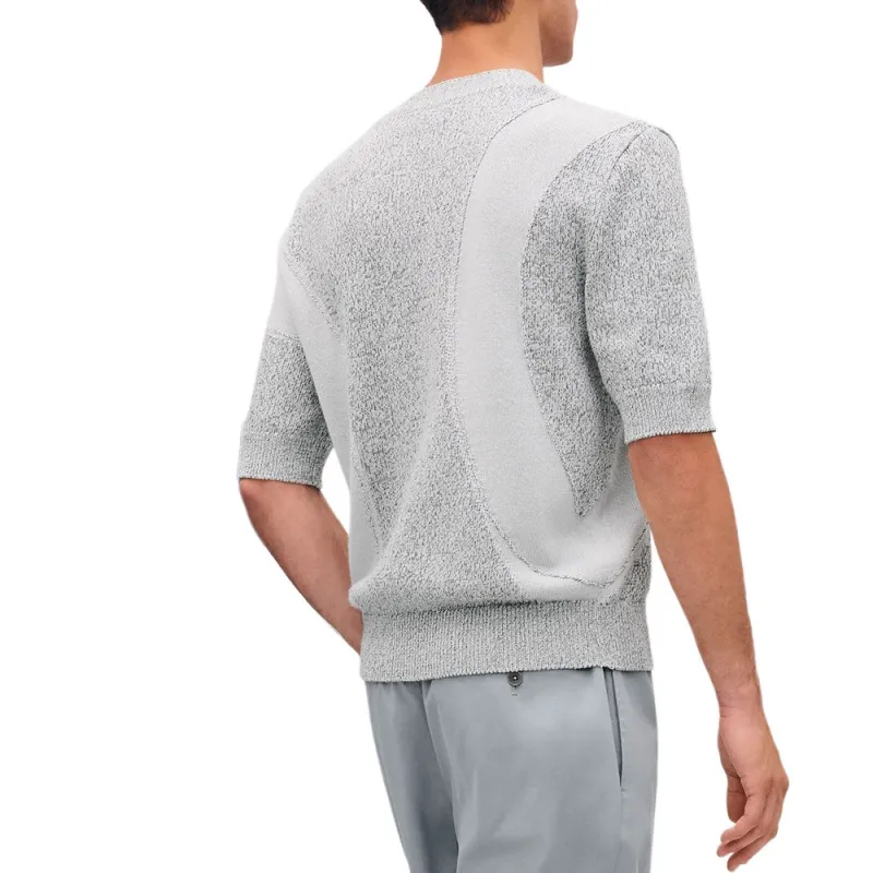 HERMES SS25 Cashmere Sweater Men's Gray-2