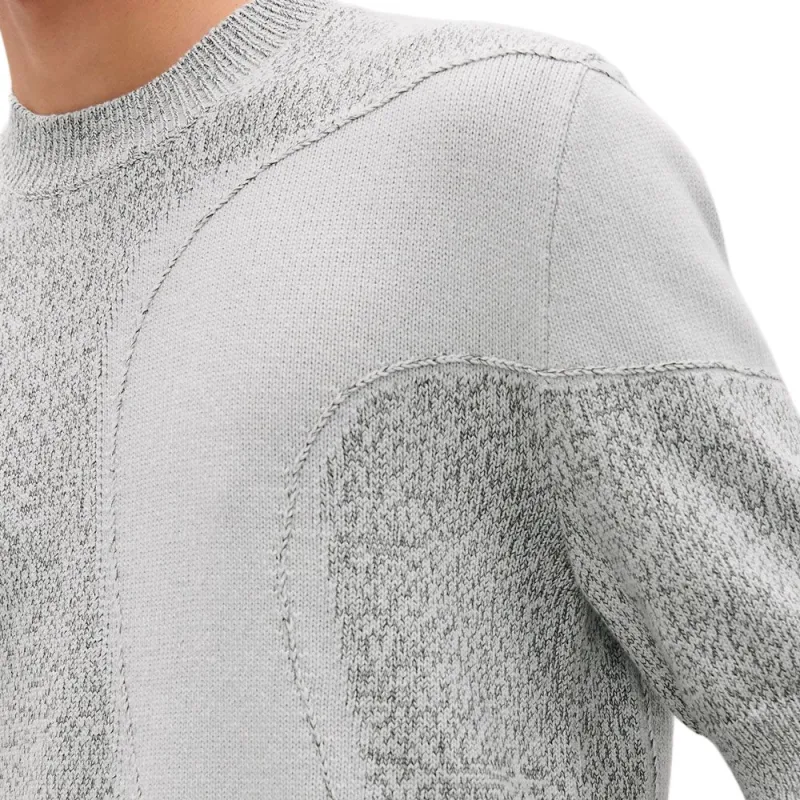 HERMES SS25 Cashmere Sweater Men's Gray-3