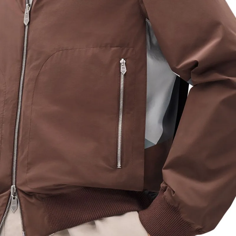 HERMES SS25 Jackets Coats Men's Chocolate-6