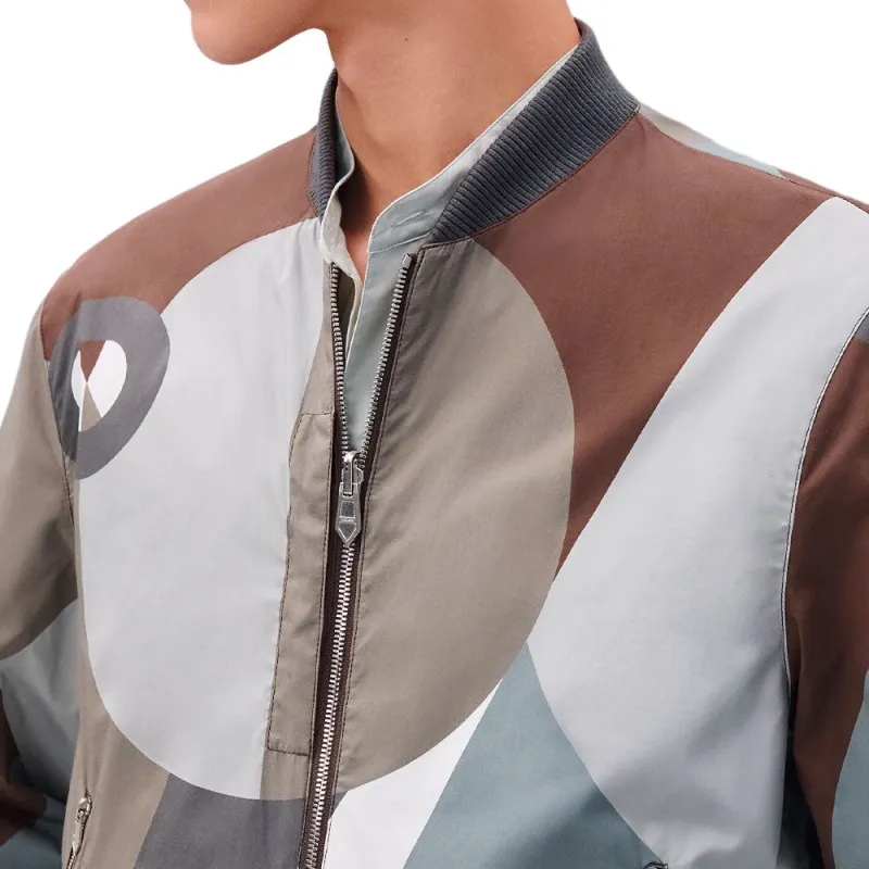 HERMES SS25 Jackets Coats Men's Chocolate-5