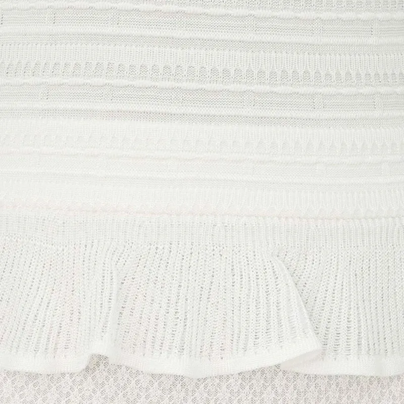 Zimmermann SS25 Sleeveless Dress Women's Ivory White-5