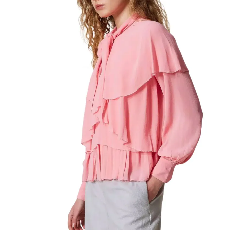 Twinset Flounce design Blouse-2